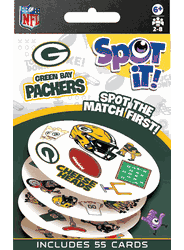 Green Bay Packers NFL Spot It! Game