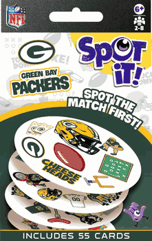 Green Bay Packers NFL Spot It! Game