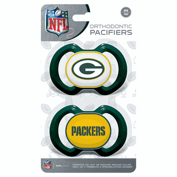 Green Bay Packers Pacifier 2-Pack
