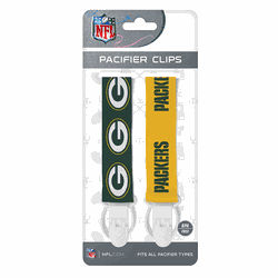Green Bay Packers Pacifier Clips
