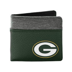 Green Bay Packers Pebble BiFold Wallet GREN