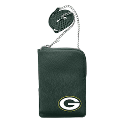 Green Bay Packers Pebble Smart Purse Green