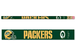 Green Bay Packers Pencil 6 Pack