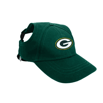 Green Bay Packers Pet Baseball Hat Xtra Large