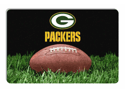 Green Bay Packers Pet Bowl Mat Classic Football Size Large CO
