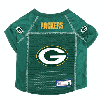 Green Bay Packers Pet Jersey Xtra Large