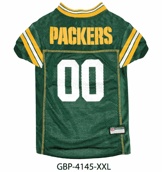 Green Bay Packers Pet Mesh Jersey 2X-Large