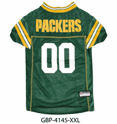 Green Bay Packers Pet Mesh Jersey 2X-Large