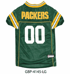 Green Bay Packers Pet Mesh Jersey Large