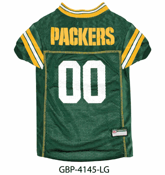 Green Bay Packers Pet Mesh Jersey Large