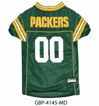 Green Bay Packers Pet Mesh Jersey - Medium