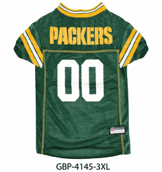 Green Bay Packers Pet Mesh Jersey X-Large