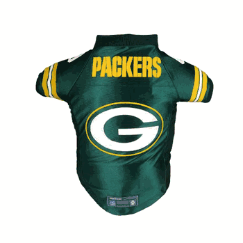 Green Bay Packers Pet Premium Jersey Small