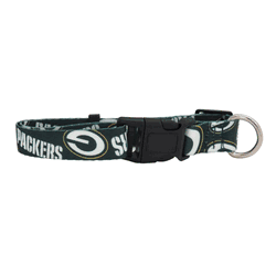 Green Bay Packers Pet Team Collar Medium