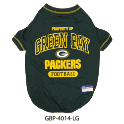 Green Bay Packers Pet Tee Shirt Large