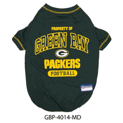 Green Bay Packers Pet Tee Shirt - Medium