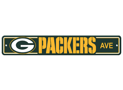 Green Bay Packers Plastic Street Sign