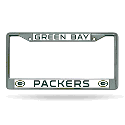 Green Bay Packers Chrome Frame