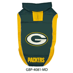 Green Bay Packers Puffer Vest - Medium