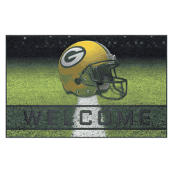 Green Bay Packers Rubber Door Mat - 18in. x 30in.