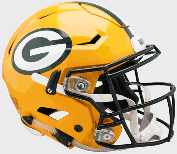 Green Bay Packers SpeedFlex Full Size Football Helmet