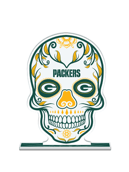 Green Bay Packers Standee, Skull