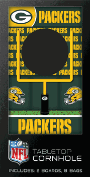 Green Bay Packers Tabletop Cornhole