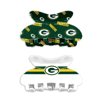 Green Bay Packers Team Hair Claw Set