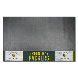 Green Bay Packers Vinyl Grill Mat - 26in. x 42in., NFL Vintage