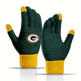 Green Bay Packers Waffle Knit Glove