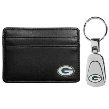 Green Bay Packers Weekend Wallet & Steel Key Chain