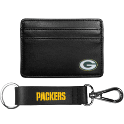 Green Bay Packers Weekend Wallet & Strap Key Chain