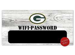 Green Bay Packers Wifi Password 6x12 Sign