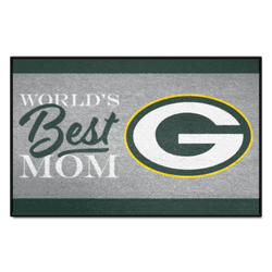 Green Bay Packers World's Best Mom Starter Mat Accent Rug - 19in. x 30in.