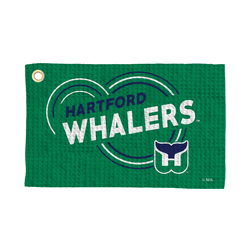Hartford Whalers NHL Droplets Waffle Fan Towel 16x25 inches