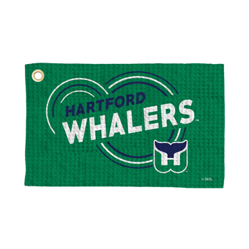 Hartford Whalers NHL Droplets Waffle Fan Towel 16x25 inches