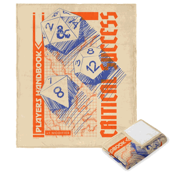 Hasbro Hasbro Dungeons & Dragons Critical Success Silk Touch Throw Blanket 50X60 Inches