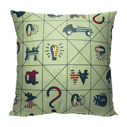 Hasbro Monopoly Play The Game Throw Pillow 18x18 Inches
