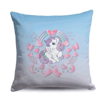 Hasbro My Little Pony Bows And Butterflies Throw Pillow 18X18 Inches