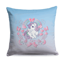 Hasbro My Little Pony Bows And Butterflies Throw Pillow 18X18 Inches