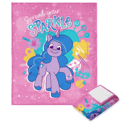 Hasbro My Little Pony Spread Your Sparkle Silk Touch Throw Blanket 40x50 Inches