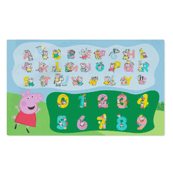 Hasbro Peppa Pig Peppa Learns Washable Rug 36x62 inches