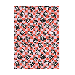 Hasbro Skelanimals Checked Skelanimals Silk Touch Throw Blanket 50x70 inches