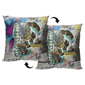 Hasbro Transformers: Rise Of The Beasts Brooklyn Maximal Throw Pillow 18x18 Inches