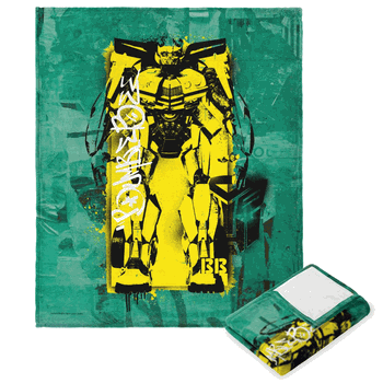 Hasbro Transformers: Rise Of The Beasts Graffiti Bumblebee Silk Touch Throw Blanket 50x60 Inches