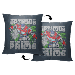 Hasbro Transformers: Rise Of The Beasts Optimus Prime Throw Pillow 18x18 Inches