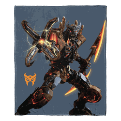 Hasbro Transformers: Rise Of The Beasts Scourge Silk Touch Throw Blanket 50x60 Inches