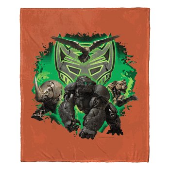 Hasbro Transformers: Rise Of The Beasts The Maximals Silk Touch Throw Blanket 50x60 Inches