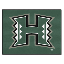 Hawaii Warriors All-Star Rug - 34 in. x 42.5 in.