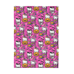 Hello Kitty Monster Meows Silk Touch Throw Blanket 50x70 inches